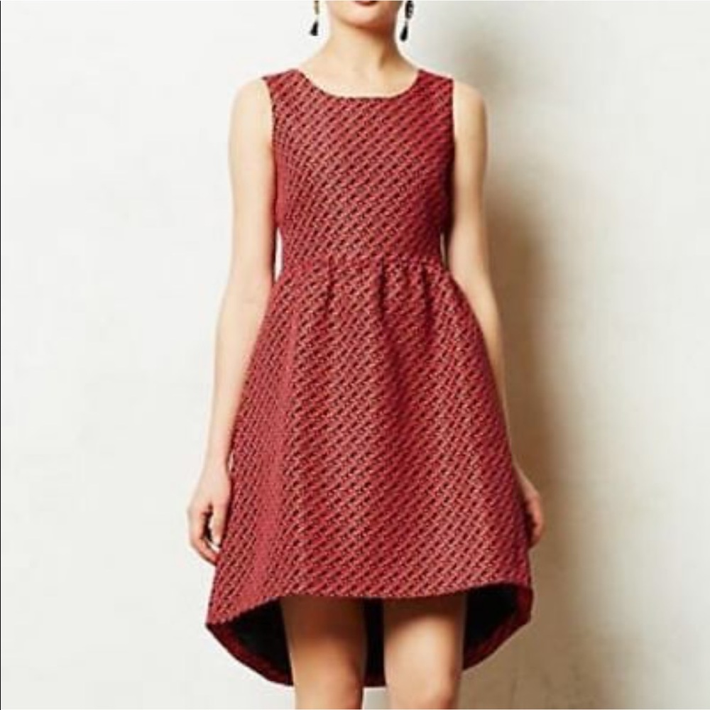Lili Wang Anthropologie High-low dress size 12